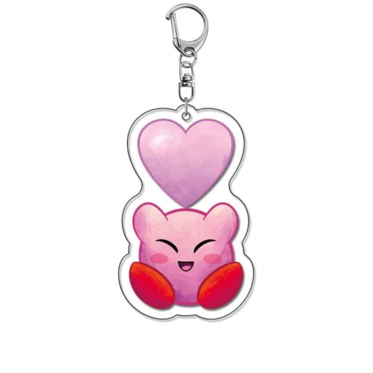 Kirby Anime Acrylic Keychain Charm price for 5 pcs