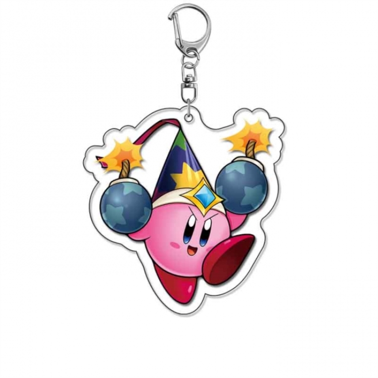 Kirby Anime Acrylic Keychain Charm price for 5 pcs