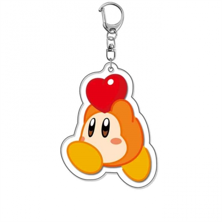 Kirby Anime Acrylic Keychain Charm price for 5 pcs