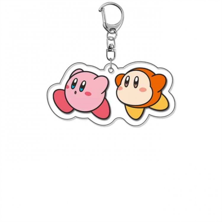 Kirby Anime Acrylic Keychain Charm price for 5 pcs