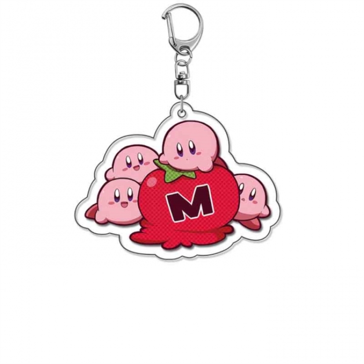 Kirby Anime Acrylic Keychain Charm price for 5 pcs