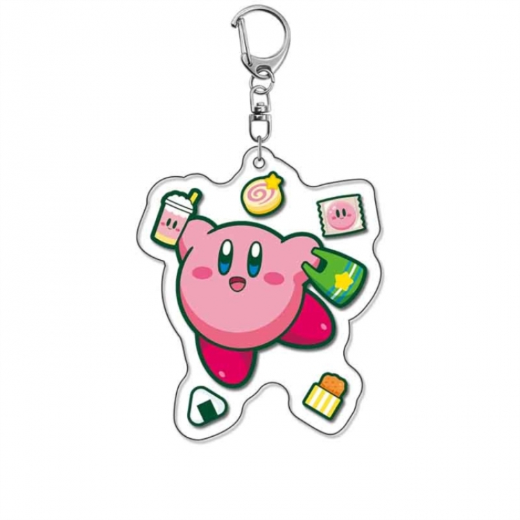 Kirby Anime Acrylic Keychain Charm price for 5 pcs