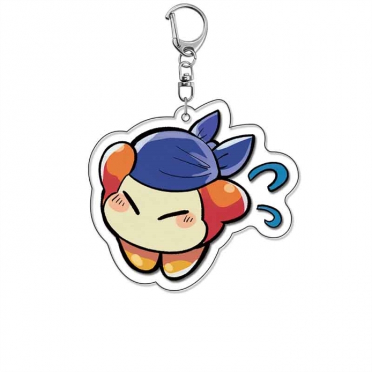 Kirby Anime Acrylic Keychain Charm price for 5 pcs