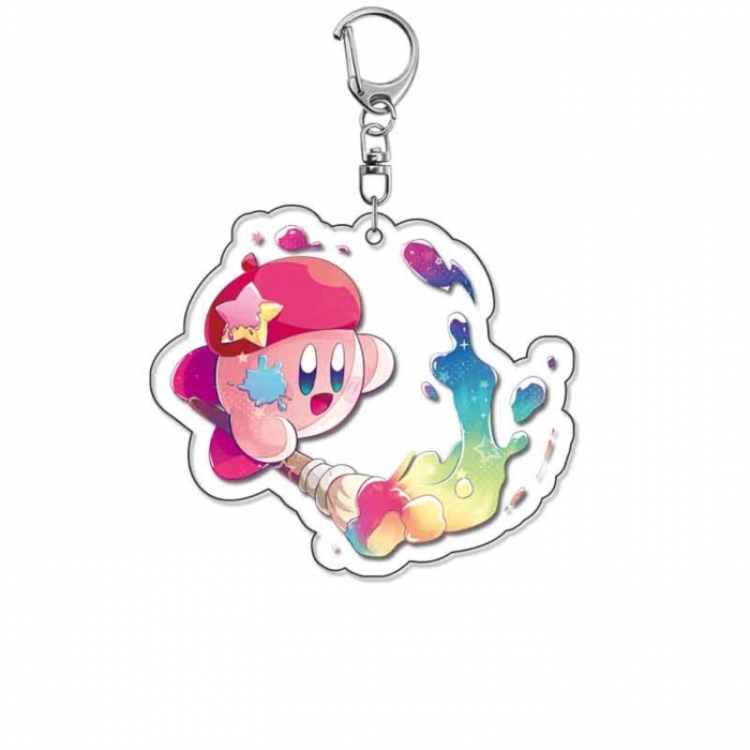 Kirby Anime Acrylic Keychain Charm price for 5 pcs