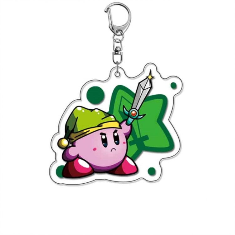 Kirby Anime Acrylic Keychain Charm price for 5 pcs