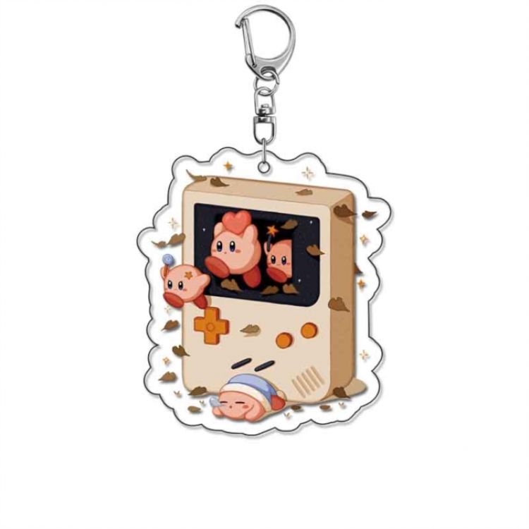 Kirby Anime Acrylic Keychain Charm price for 5 pcs
