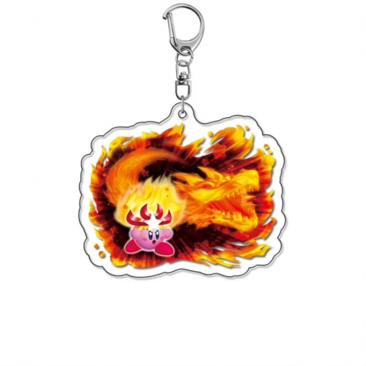 Kirby Anime Acrylic Keychain Charm price for 5 pcs