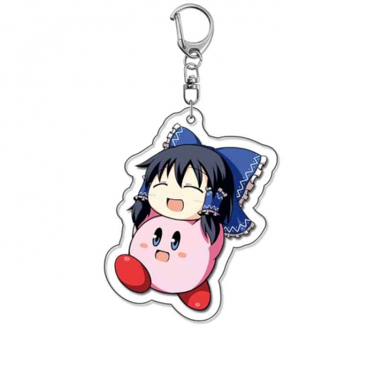 Kirby Anime Acrylic Keychain Charm price for 5 pcs
