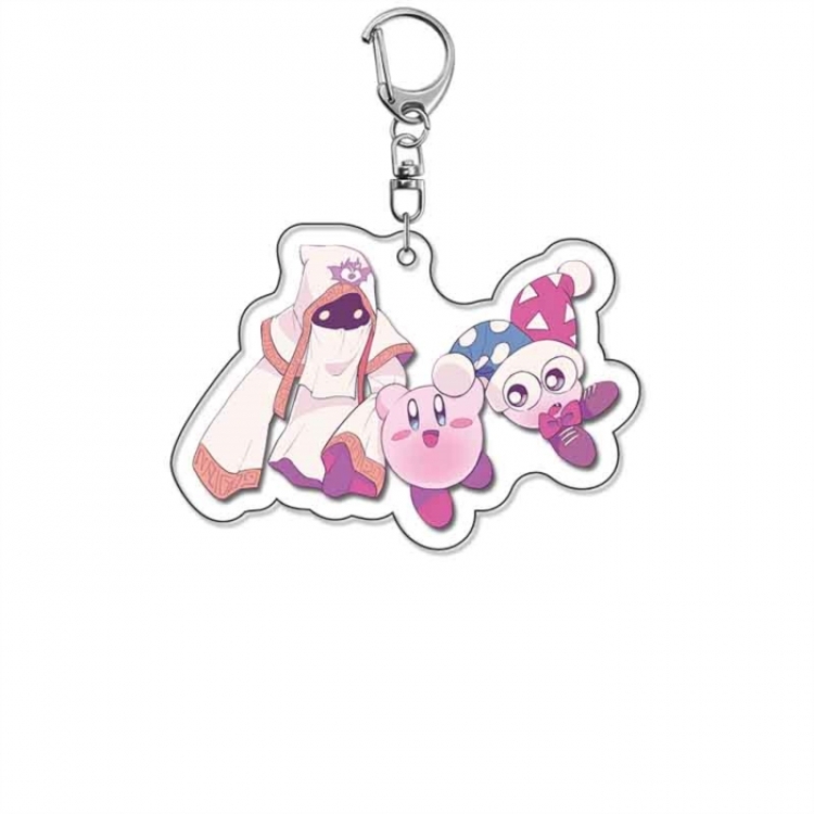 Kirby Anime Acrylic Keychain Charm price for 5 pcs