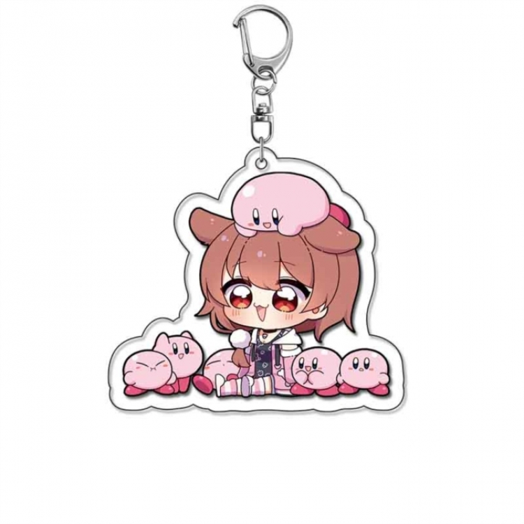 Kirby Anime Acrylic Keychain Charm price for 5 pcs