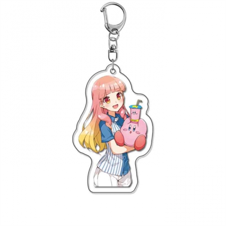 Kirby Anime Acrylic Keychain Charm price for 5 pcs