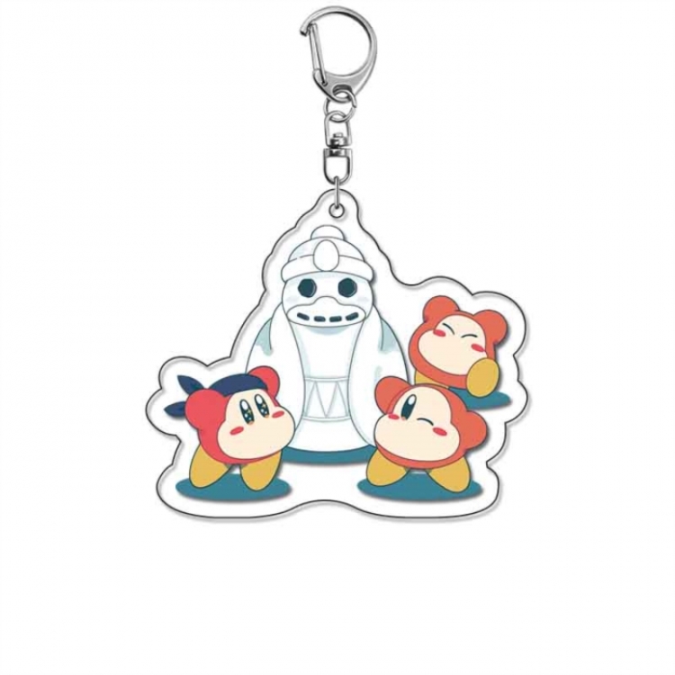 Kirby Anime Acrylic Keychain Charm price for 5 pcs
