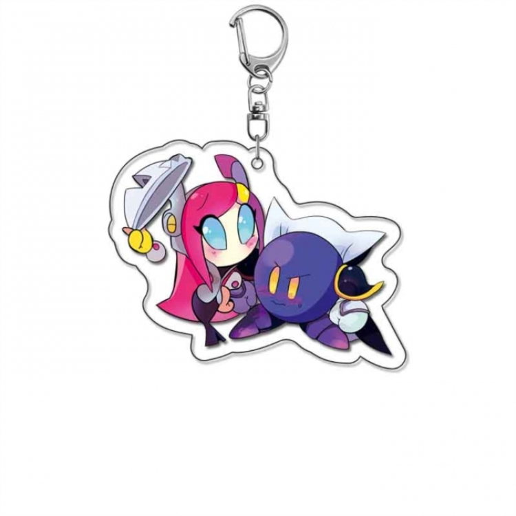 Kirby Anime Acrylic Keychain Charm price for 5 pcs
