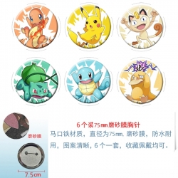 Pokemon Anime Matte film brooc...