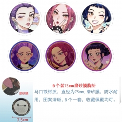 K-Pop Demon Hunters Anime Matt...