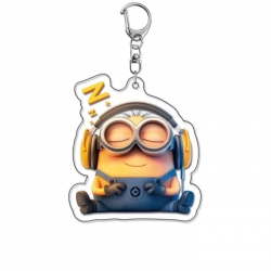 Minions Anime Acrylic Keychain...