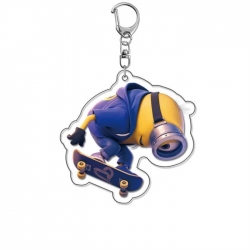 Minions Anime Acrylic Keychain...