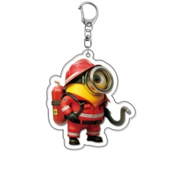 Minions Anime Acrylic Keychain...