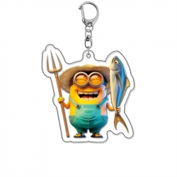 Minions Anime Acrylic Keychain...