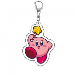 Kirby Anime Acrylic Keychain C...