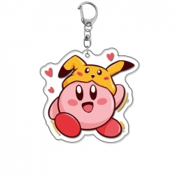 Kirby Anime Acrylic Keychain C...