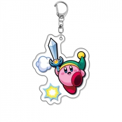 Kirby Anime Acrylic Keychain C...