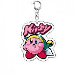 Kirby Anime Acrylic Keychain C...
