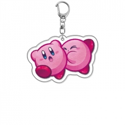 Kirby Anime Acrylic Keychain C...