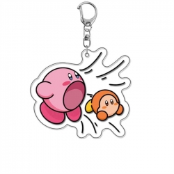 Kirby Anime Acrylic Keychain C...