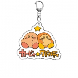 Kirby Anime Acrylic Keychain C...