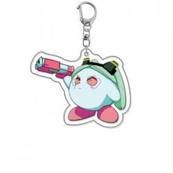 Kirby Anime Acrylic Keychain C...