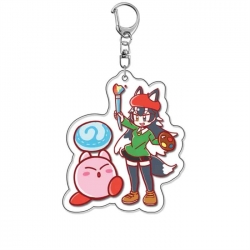 Kirby Anime Acrylic Keychain C...