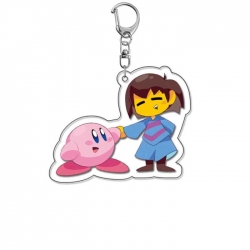 Kirby Anime Acrylic Keychain C...