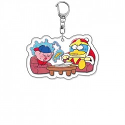 Kirby Anime Acrylic Keychain C...