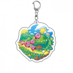 Kirby Anime Acrylic Keychain C...