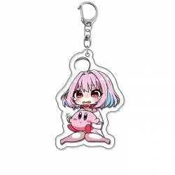 Kirby Anime Acrylic Keychain C...