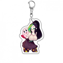 Kirby Anime Acrylic Keychain C...