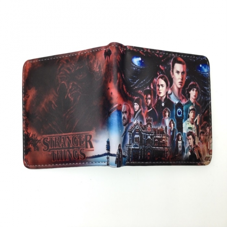 Spirited Away Anime two fold  Short wallet 11X9.5CM 60G 