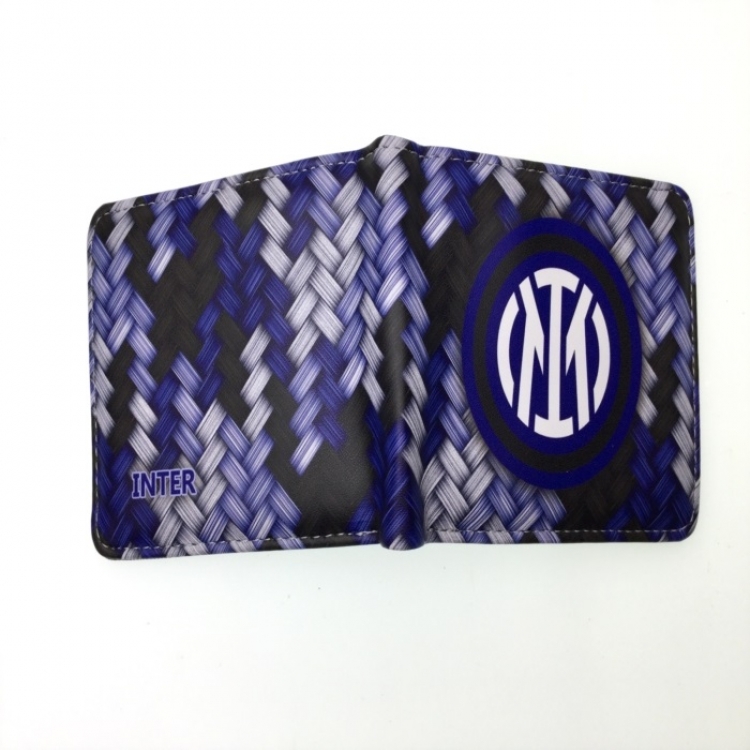 Football star Anime two fold  Short wallet 11X9.5CM 60G 