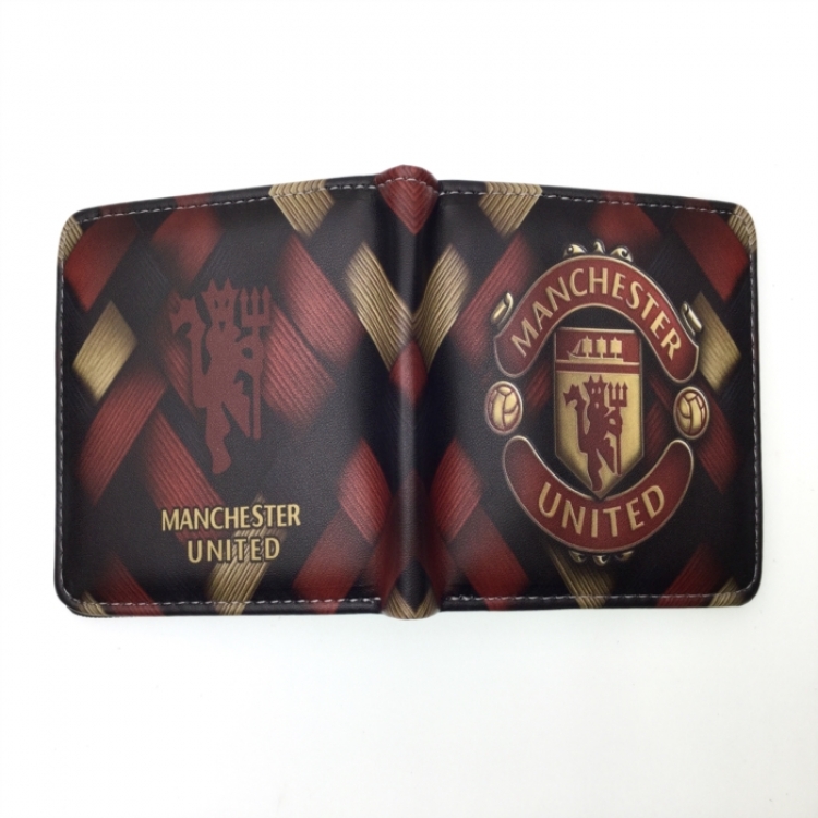 Football star Anime two fold  Short wallet 11X9.5CM 60G 