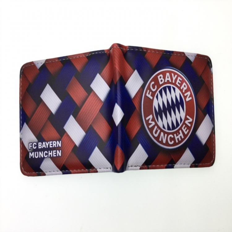 Football star Anime two fold  Short wallet 11X9.5CM 60G 