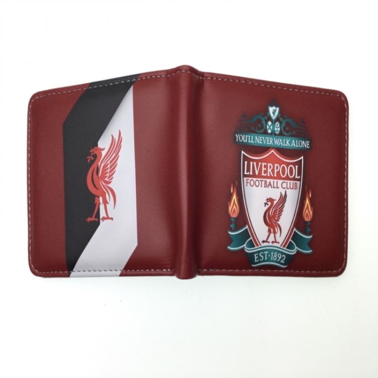 Football star Anime two fold  Short wallet 11X9.5CM 60G 