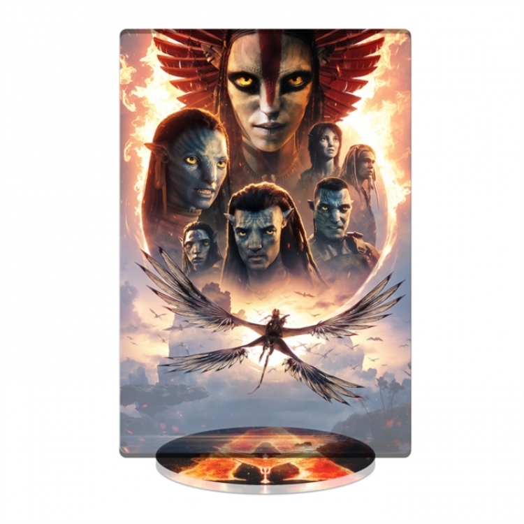 Avatar acrylic Standing figure Plates Keychain 16CM