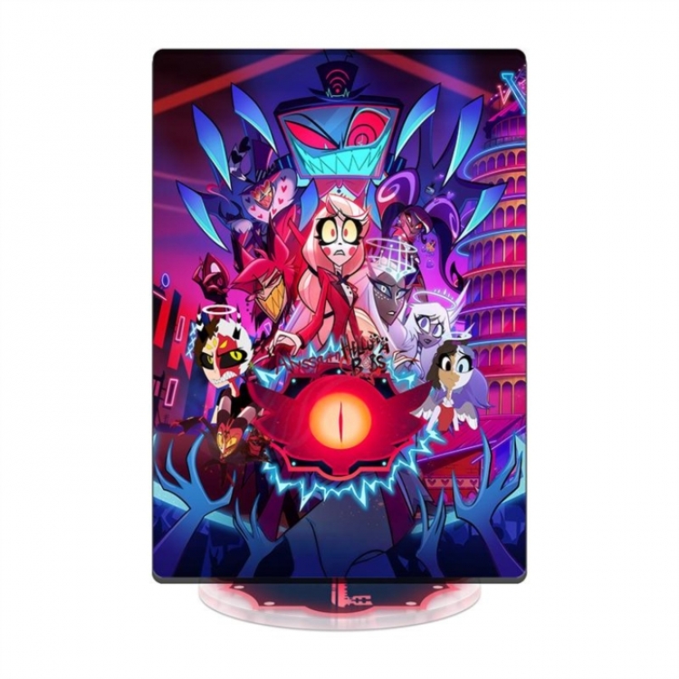 Hazbin Hotel celebrity merchandise acrylic Standing figure Plates Keychain 16CM