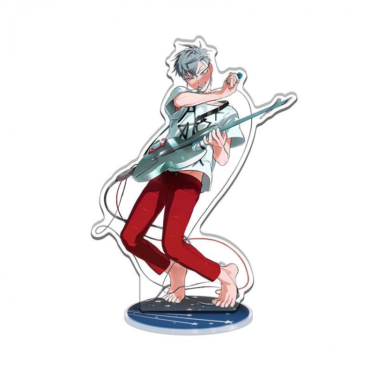 Alien Stage Acrylic Night Light 16 Color-changing USB Interface Box Set 19X7X4CM white base