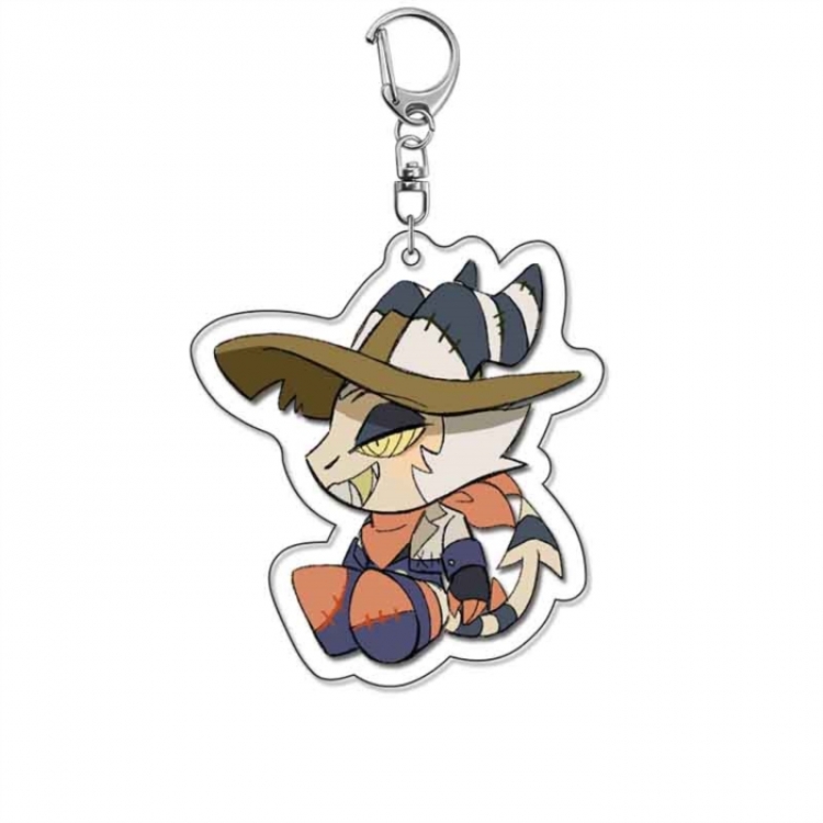 Helluva Boss Anime Acrylic Keychain Charm price for 5 pcs