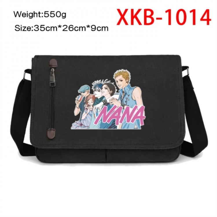 NANA Anime Retro Canvas Shoulder Bag Crossbody Bag Mailman Bag 35x26x9cm