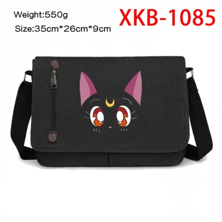 sailormoon Anime Retro Canvas Shoulder Bag Crossbody Bag Mailman Bag 35x26x9cm