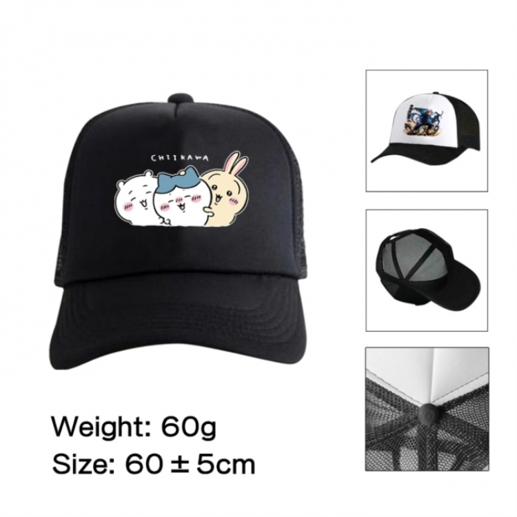 Chiikawa Anime mesh cap peaked cap sun hat 60cm