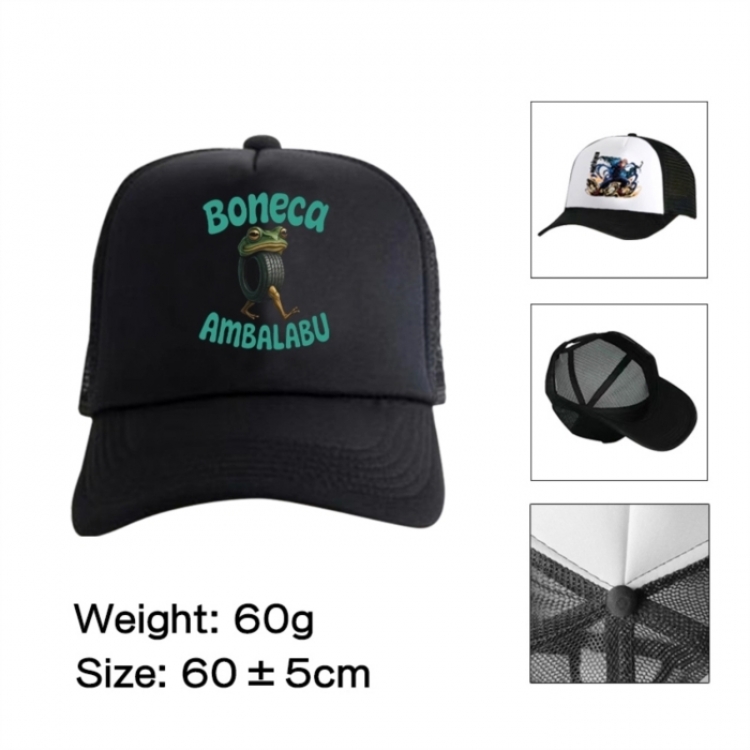 Italian-Brainrot Anime mesh cap peaked cap sun hat 60cm